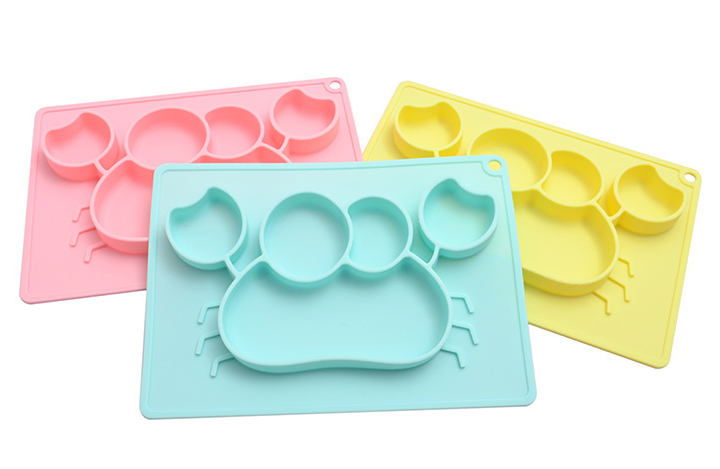 硅膠一體式餐盤(pán)廠家 硅膠一體式餐盤(pán)廠家