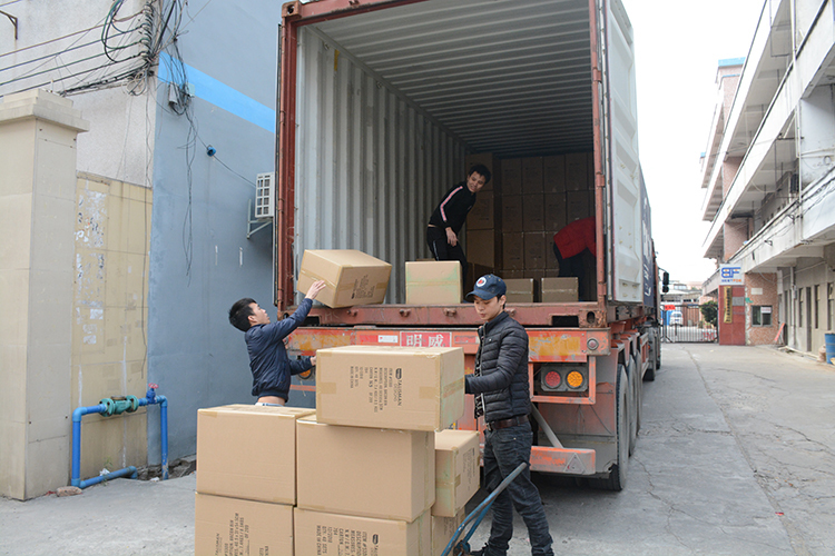 2019年出的第一個貨柜，美國客戶訂單