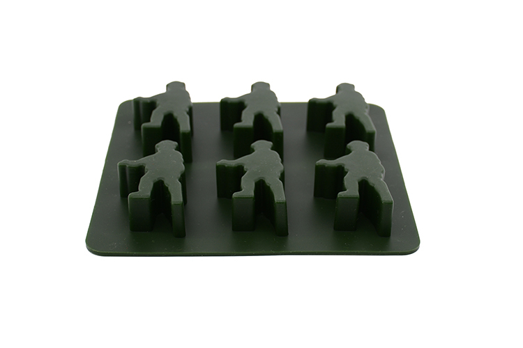 東莞硅膠模具,士兵巧克力模,6連硅膠模具 東莞硅膠模具,士兵巧克力模,6連硅膠模具